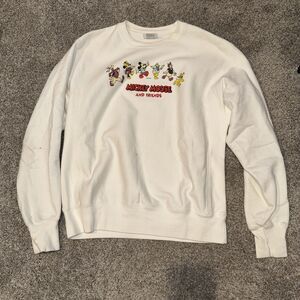 Women’s Medium- Champion Sweatshirt- Mickey Mouse And Friends